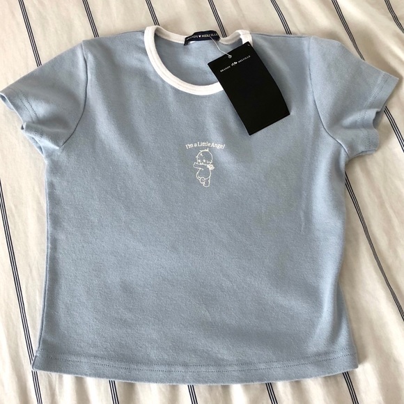 Brandy Melville Tops - I’m a little angel graphic tee Ashlyn top